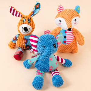 Assorted plush pet toys