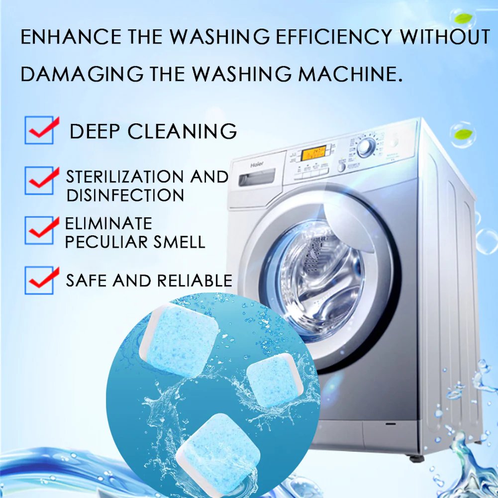 Novyado Washing Machine Cleaning Tablets — 24 Pack — image 8