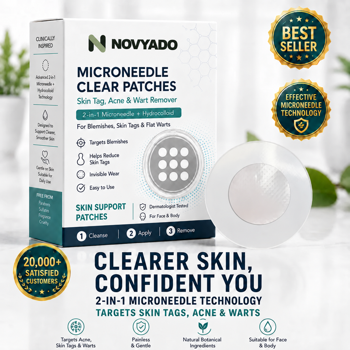 Microneedle & Hydrocolloid Skin Patches