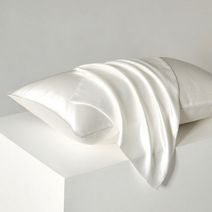 White satin pillowcase — select pack quantity