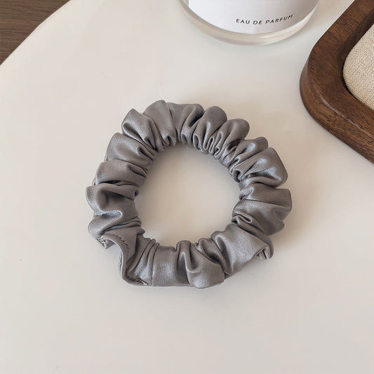 Novyado satin scrunchie — Gray