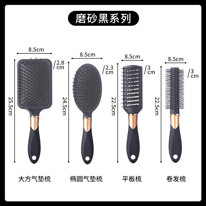 Classic Black P (008) — 4-piece styling set