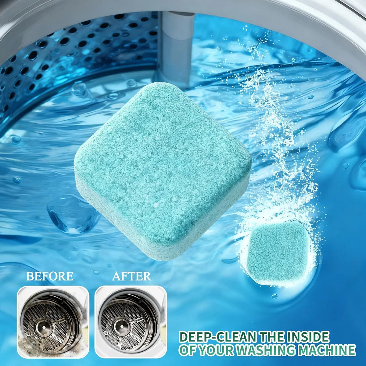 Novyado Washing Machine Cleaning Tablets — 24 Pack — image 7