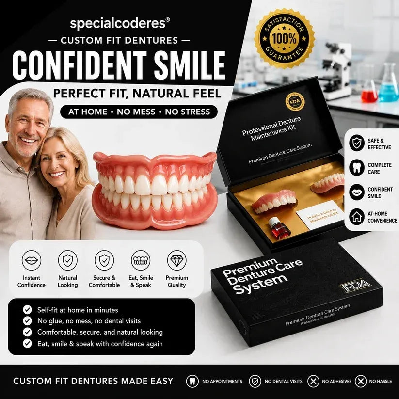 Novyado Custom-Fit Full Denture Set — source gallery 1