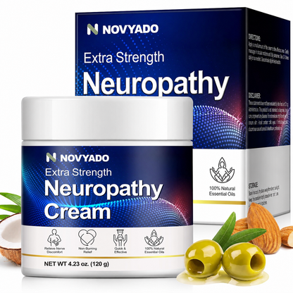 Novyado Nerve Comfort Cream jar and retail box