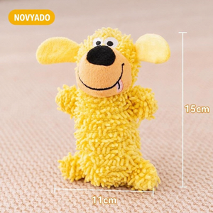 Novyado pet toy — Yellow Mop Dog